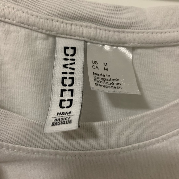H&M Divided basic white shirt - Picture 3 of 4